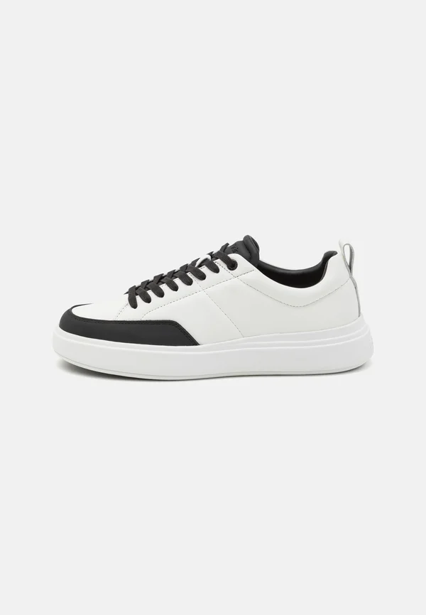 LOW TOP LACE UP - Sneaker low - white/black
