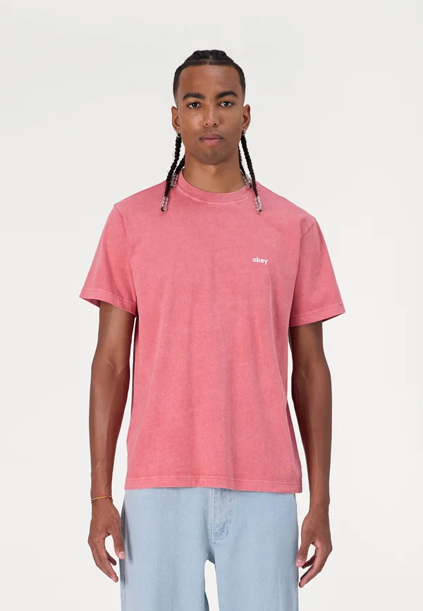 LOWERCASE TEE UNISEX - T-Shirt basic - mineral red
