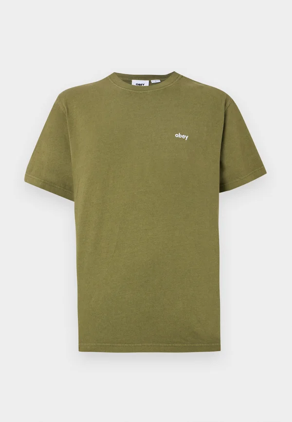 LOWERCASE TEE UNISEX - T-Shirt basic - pigment moss green
