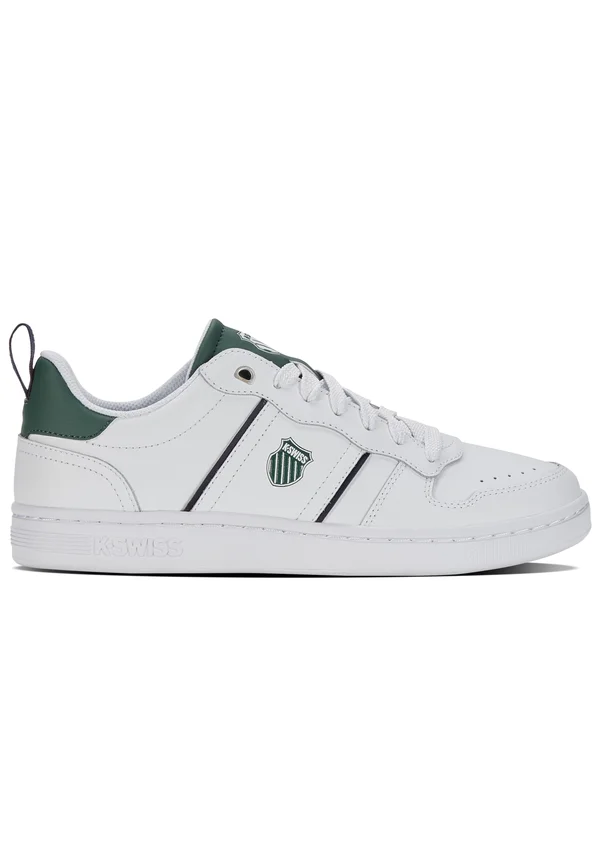 LOZAN MATCH LTH - Sneaker low - white posy green peacoat