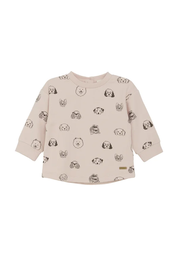 LS AOP - Sweatshirt - sepia rose