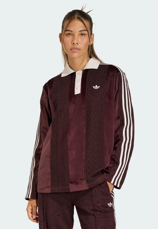 LS JERSEY - Langarmshirt - maroon