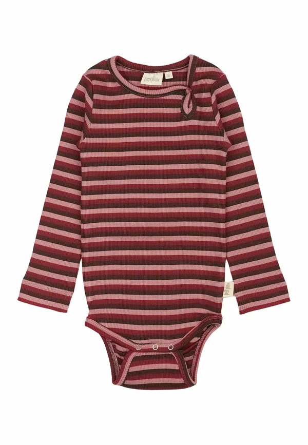 L/S MULTI STRIPED - Body - biking red multistripe