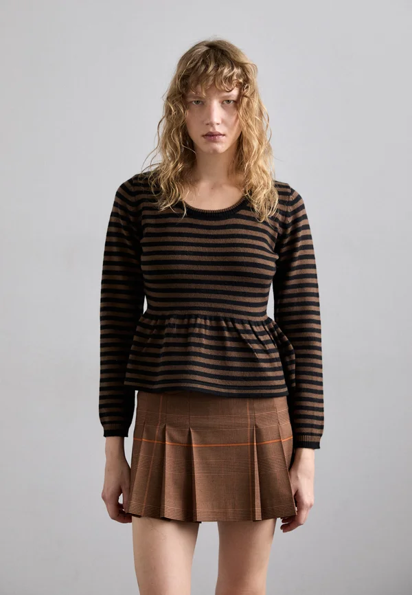 LUBAY - Strickpullover - brown