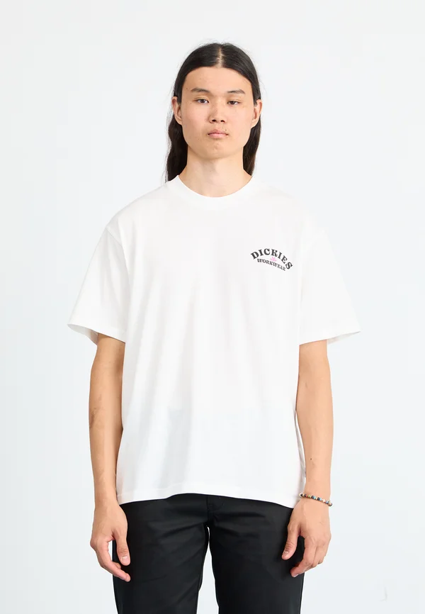 LUCASVILLE TEE - T-Shirt print - white