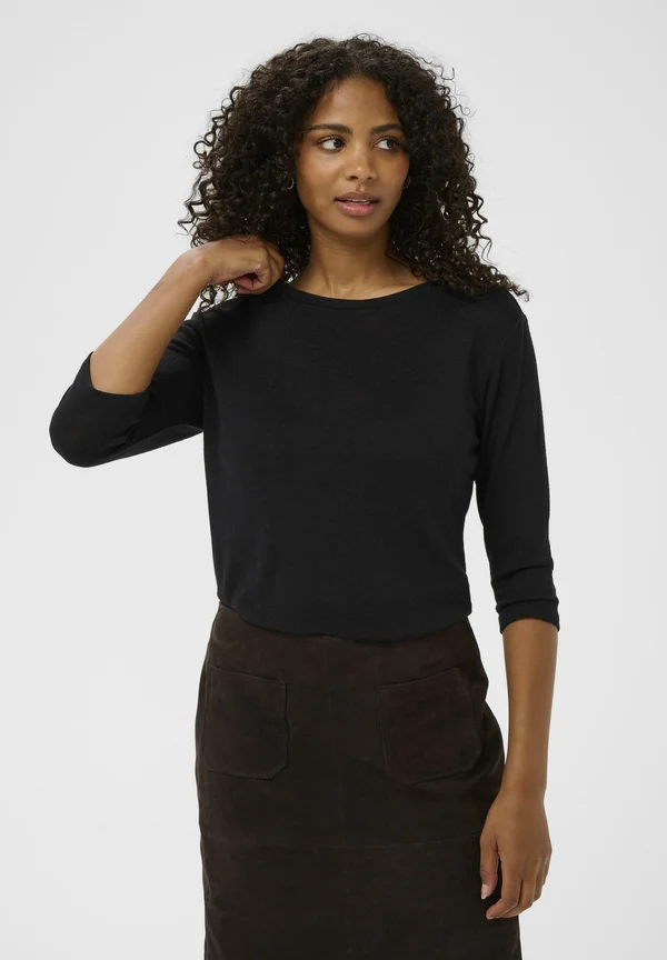 LUCIA - Strickpullover - black deep