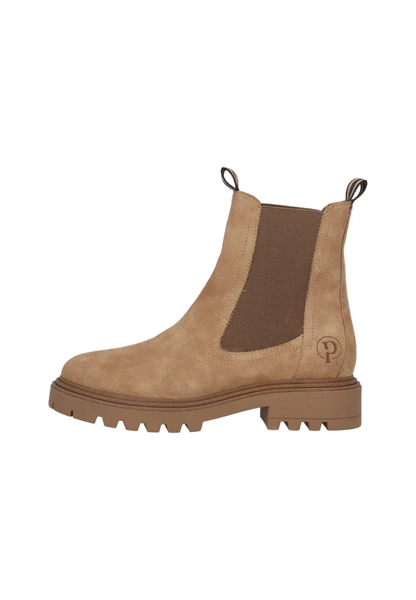 LUCTORIA - Plateaustiefelette - beige