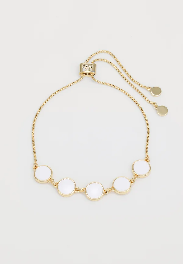 LUCY - Armband - gold-coloured/white