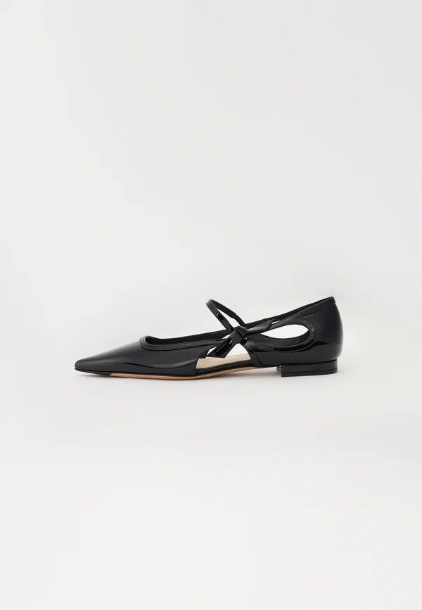 LUITA - Klassischer Ballerina - black
