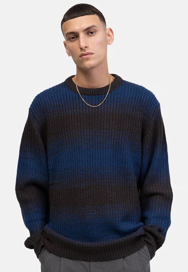 LUKAS BOXY FIT - Strickpullover - poseidon blue