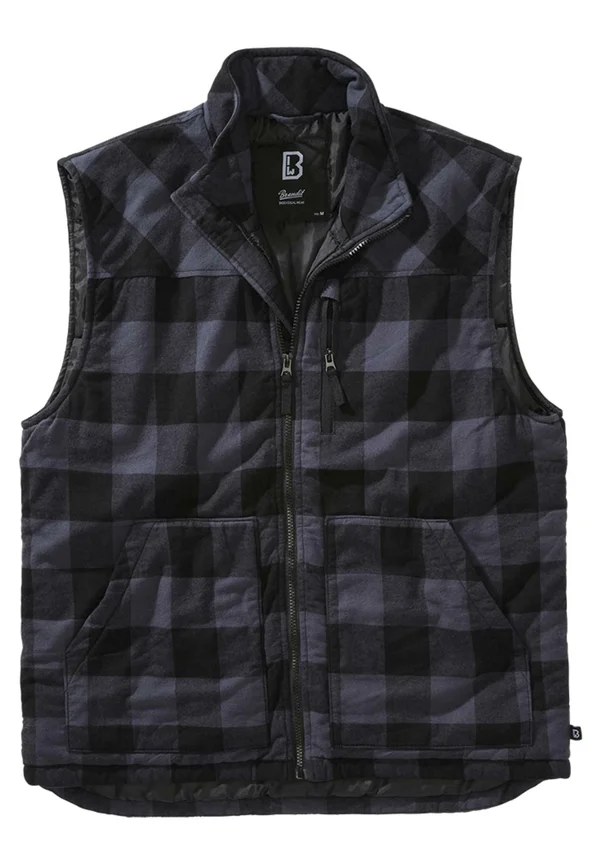 LUMBER - Weste - black/grey