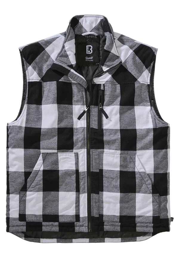LUMBER - Weste - white black
