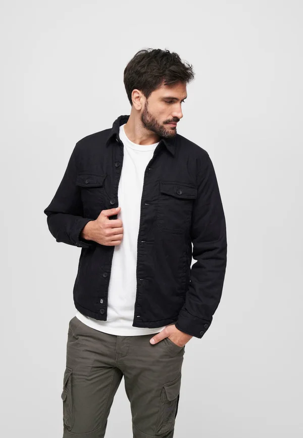LUMBERJACKET - Übergangsjacke - black
