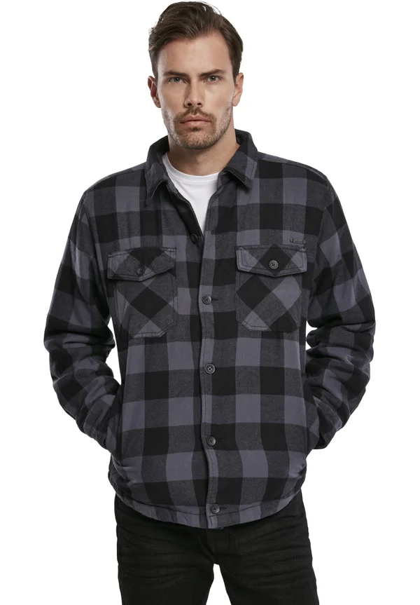 LUMBERJACKET - Übergangsjacke - black/grey