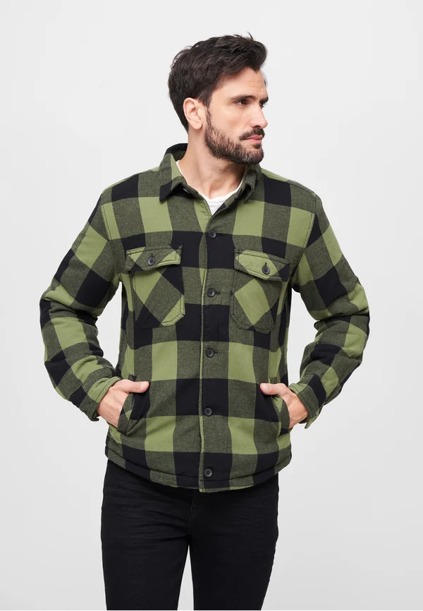 LUMBERJACKET - Übergangsjacke - black/olive