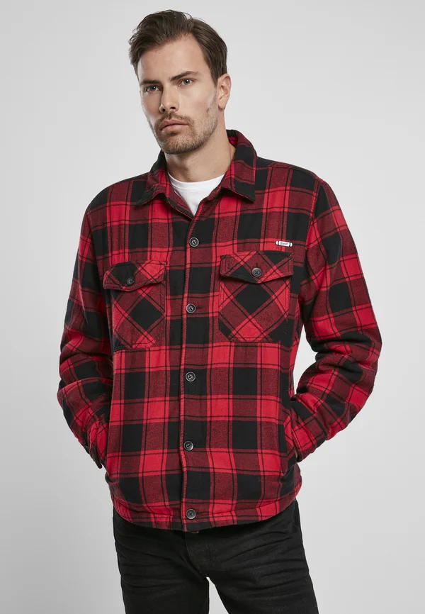 LUMBERJACKET - Übergangsjacke - red/black