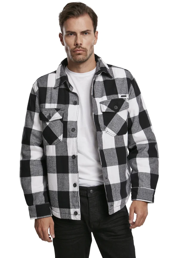 LUMBERJACKET - Übergangsjacke - white/black