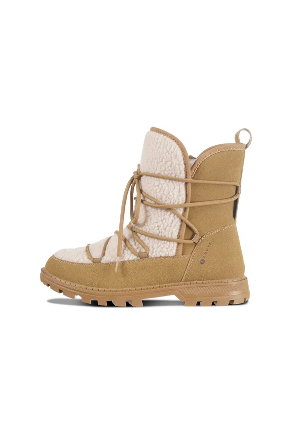 LUMOTTU MS - Snowboot/Winterstiefel - beige
