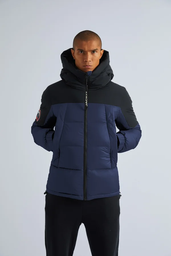 LUNA PUFFER  - Daunenjacke - deep pacific black