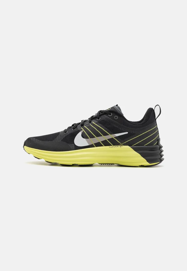 LUNAR ROAM UNISEX - Sneaker low - black/white/iron grey/light lemon twist