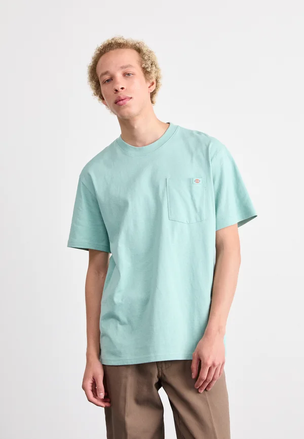 LURAY POCKET TEE - T-Shirt basic - blue surf