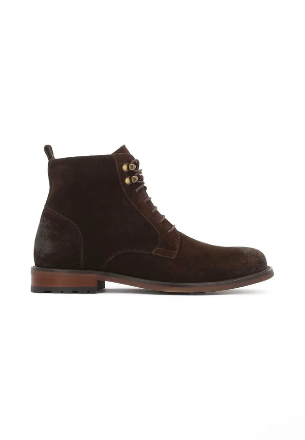LUSSAK - Schnürstiefelette - brown