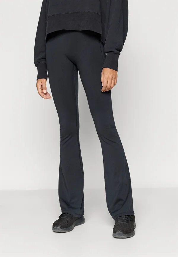 LUXE FLARED - Tights - black