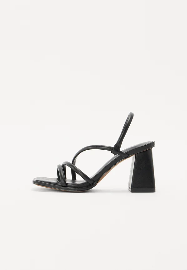 LUXE - High Heel Sandalette - black
