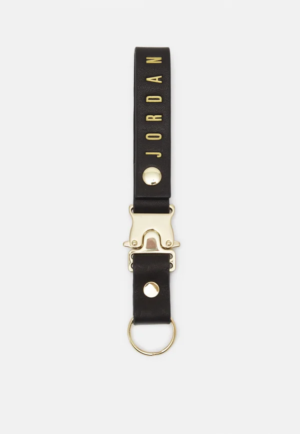 LUXE LANYARD - Schlüsselanhänger - black/metallic/goldcolred