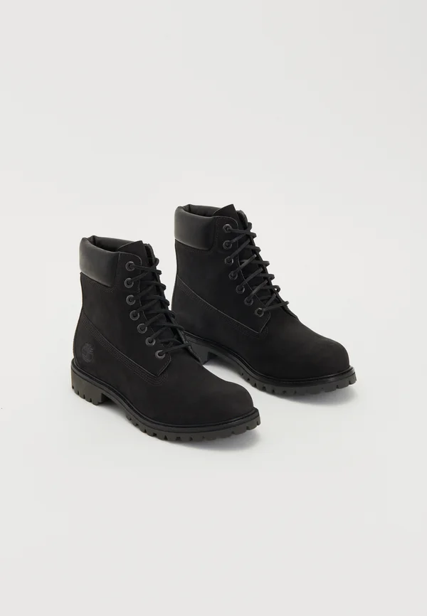 LUXE MID LACE WATERPROOF BOOT - Schnürstiefelette - black