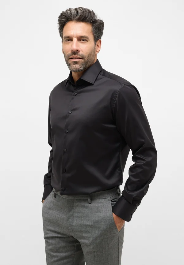 LUXURY SHIRT - MODERN FIT - Hemd - black