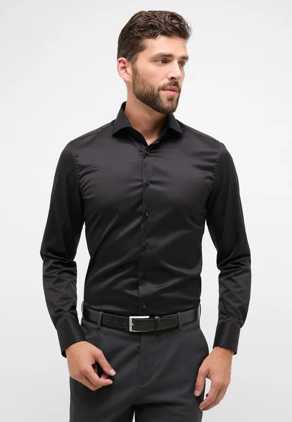 LUXURY SHIRT-SLIM FIT-BUSINESSHEMD - Businesshemd - black