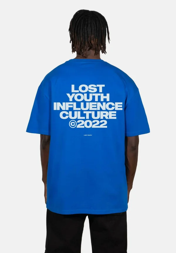 LY CULTURE - T-Shirt print - blue
