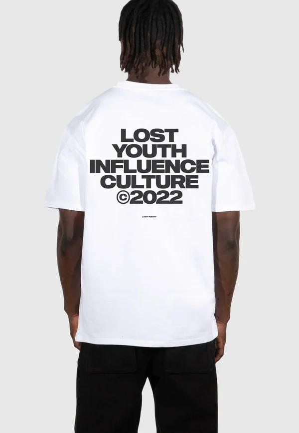 LY CULTURE - T-Shirt print - white