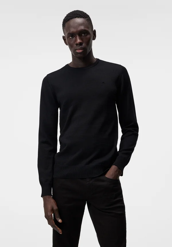 LYLE CREW NECK  - Strickpullover - black