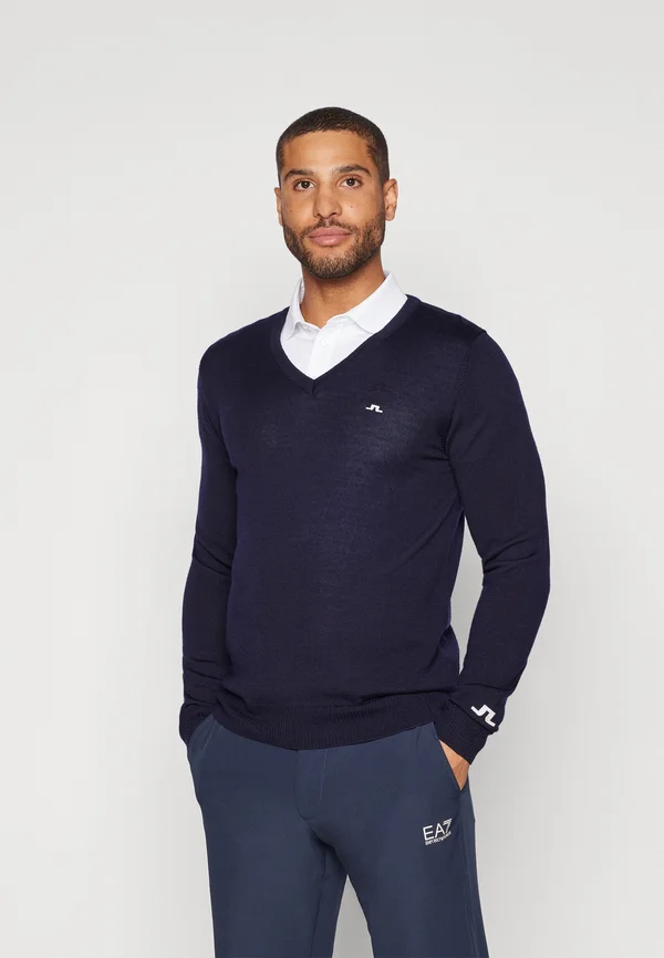 LYMANN SWEATER - Strickpullover - navy