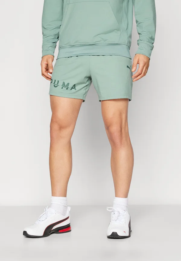 M CLOUDSPUN BRANDED - Kurze Sporthose - green moon