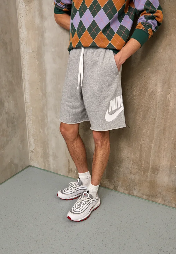 M CLUB ALUMNI HBR FT  - Jogginghose - dark grey heather/white
