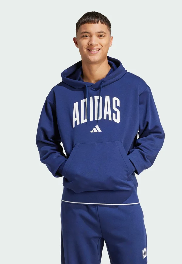 M COLLEGIATE HD - Kapuzenpullover - dark blue   white