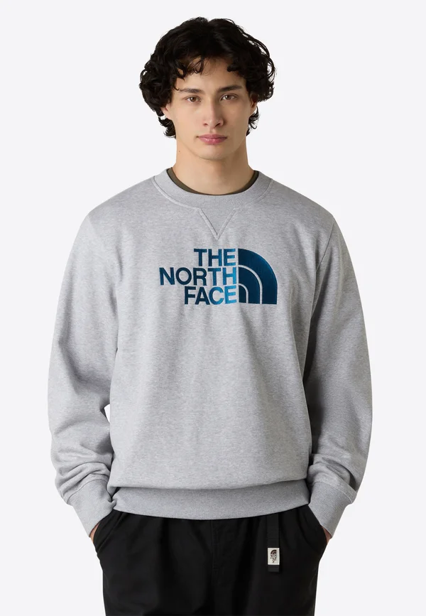M DREW PEAK REGULAR CREW - Sweatshirt - tnf light grey heather