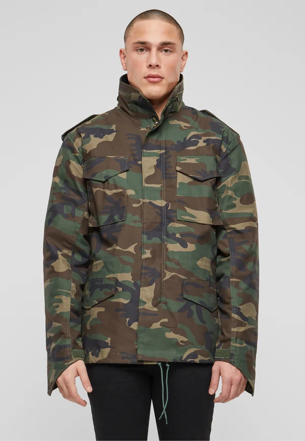 M-FIELD - Winterjacke - dark green melange