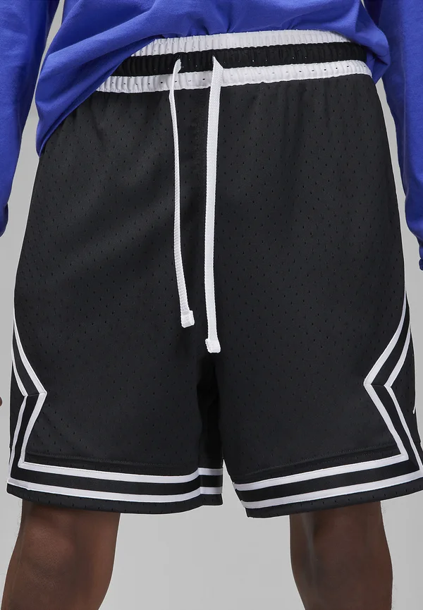 M J DF SPRT DMND - Kurze Sporthose - black/white/white/(white)