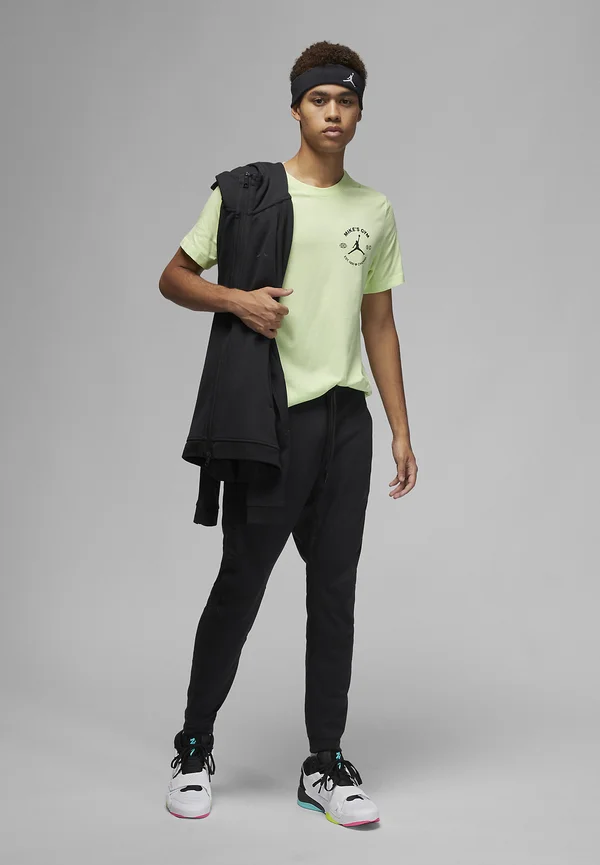 M J DF SPRT STMT AIR FLC  - Jogginghose - black/black