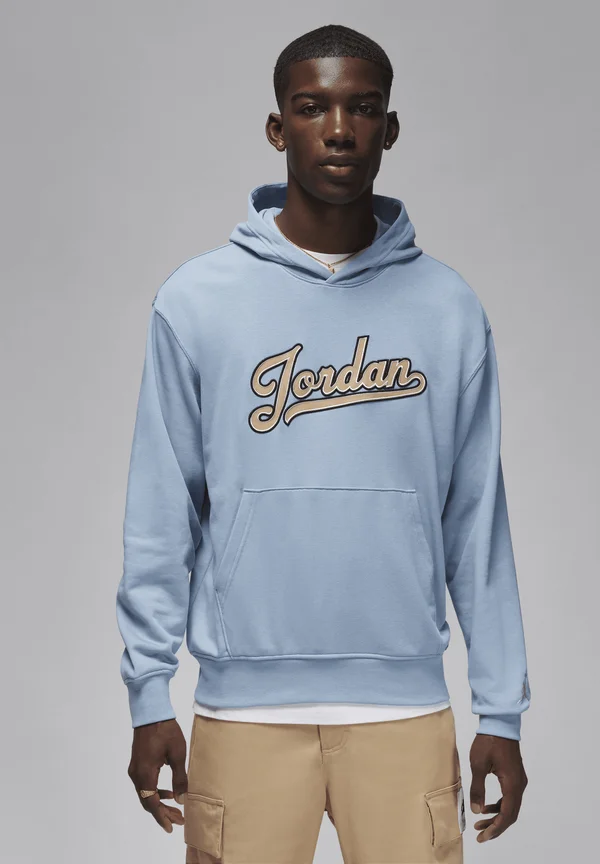 M J FLT FLC PO 2 - Kapuzenpullover - blue grey