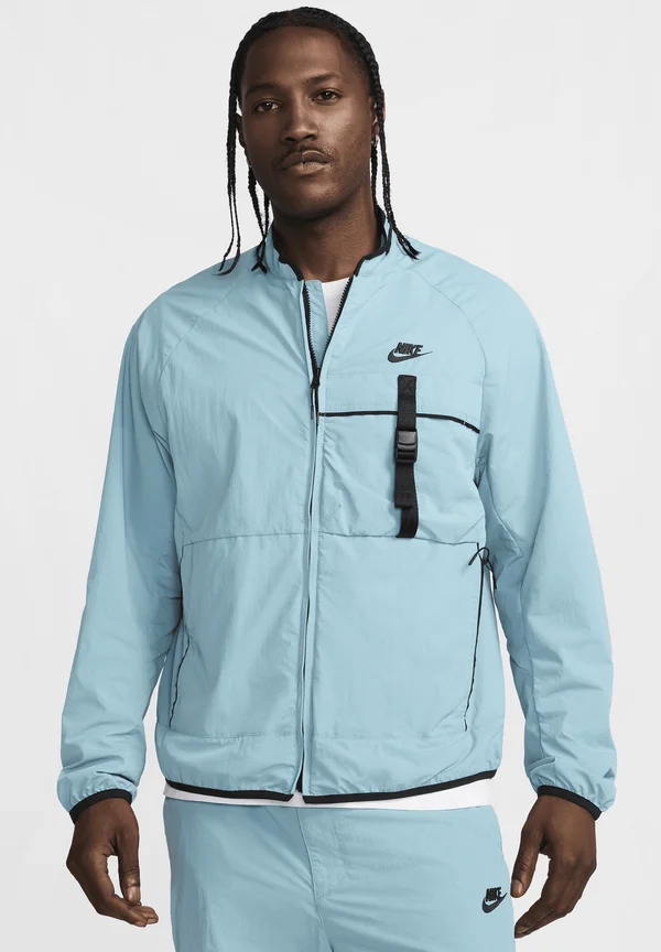 M NK TCH WVN  - Leichte Jacke - denim turquoise black