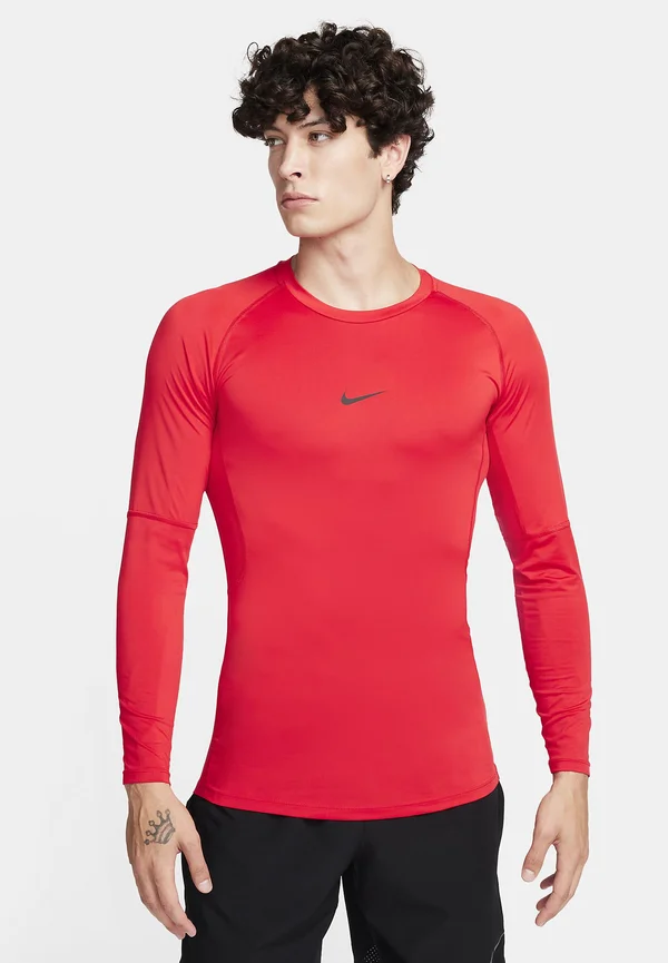 M NP DF LS - Langarmshirt - university red black