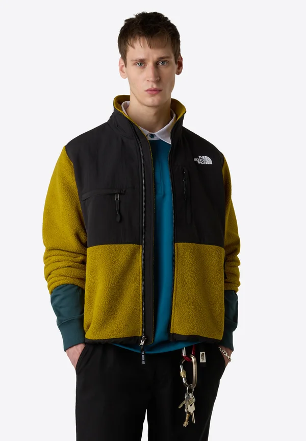 M RETRO DENALI JACKET - Fleecejacke - deep dijon tnf black