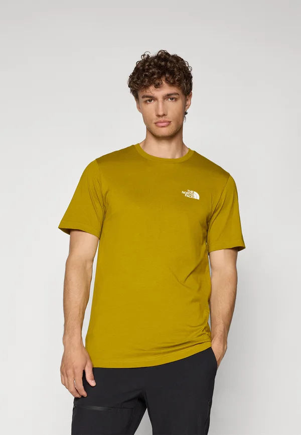 M SS SIMPLE DOME TEE - Sport T-Shirt - deep dijon