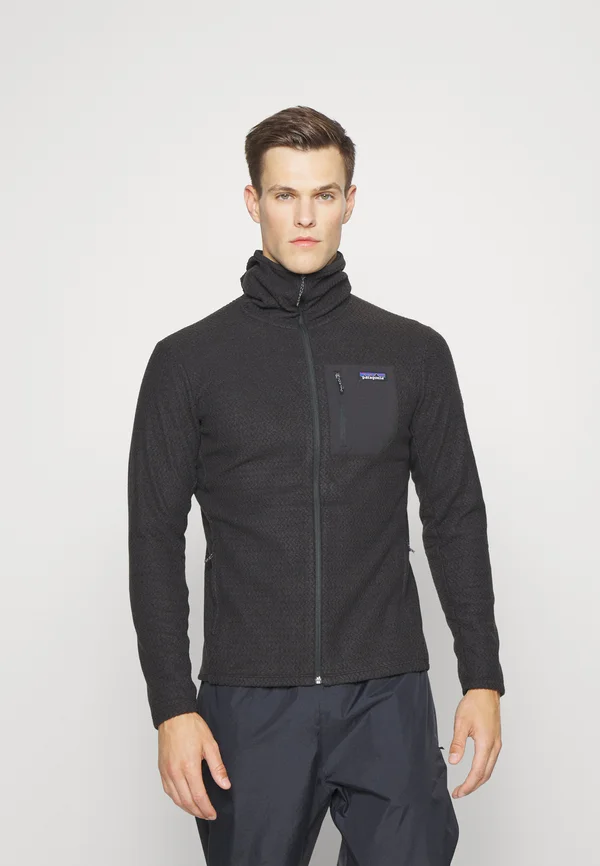 M'S R1 AIR  HOODY - Fleecejacke - black