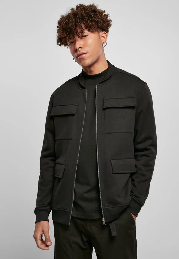 M65 SWEAT BOMBER - Bomberjacke - black